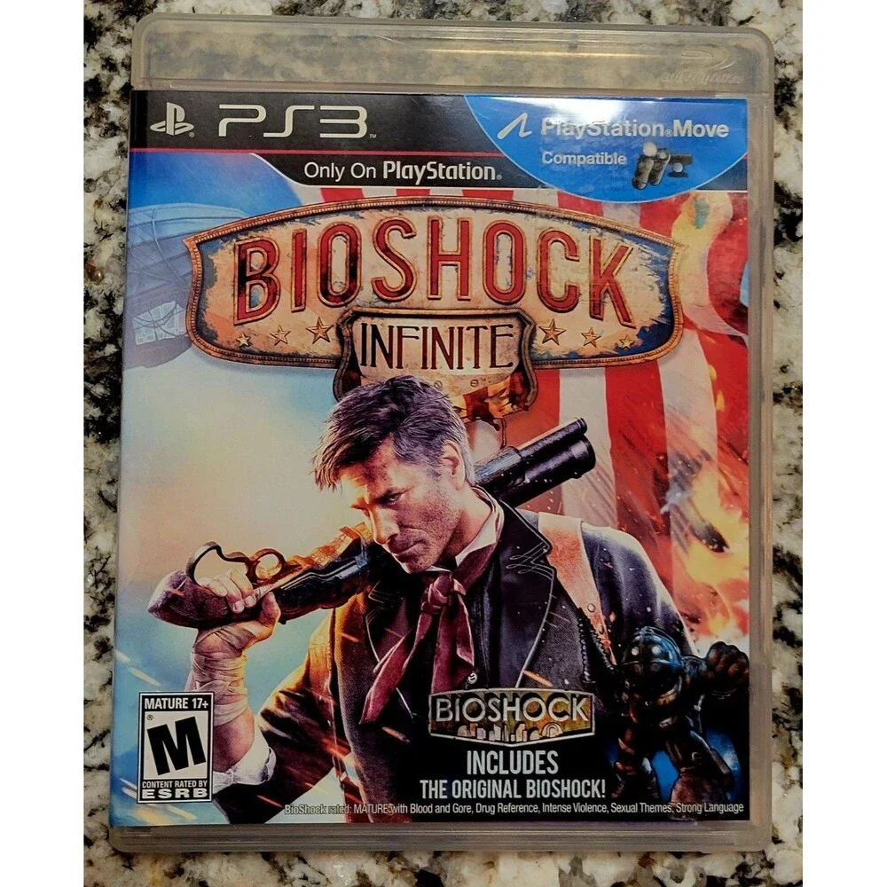 Sony PlayStation 3 PS3: BioShock Infinite,CIB, CLN DISC, TESTED, FAST SHIPPING